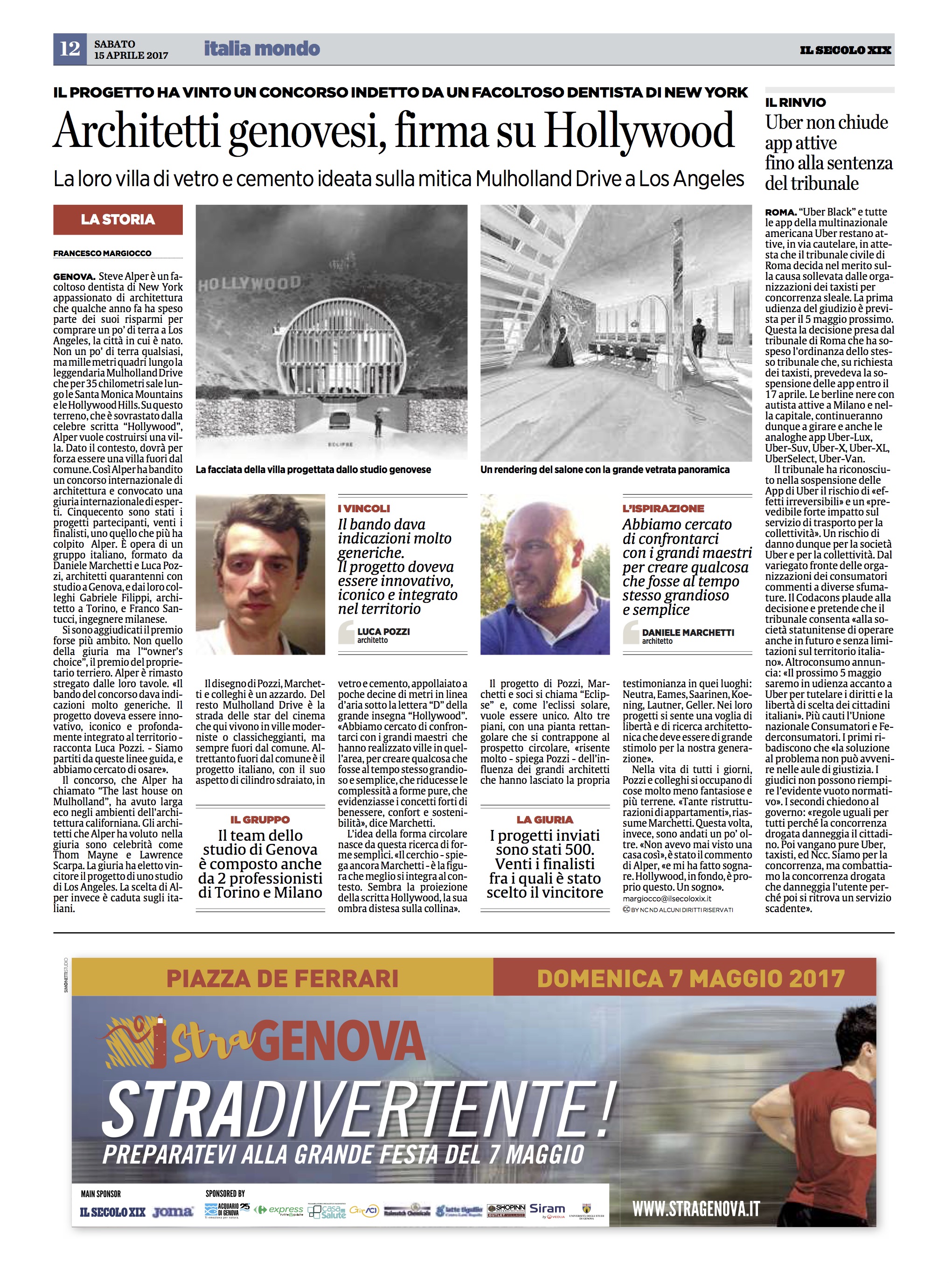 Il Secolo XIX Pag. 12.jpg last house on mulholland